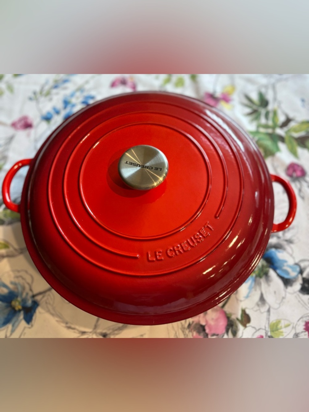 Le Creuset Signature Enameled Cast Iron Braiser 3.5 New